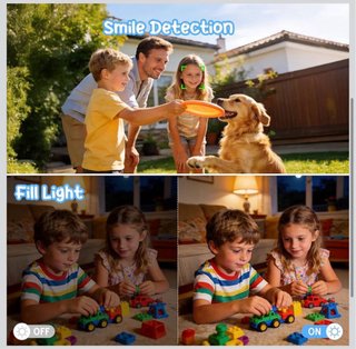 Fotocamera Digitale 44MP Zoom 16X Full HD 1080P