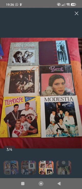 Lote 20 Vinilos Música Variada