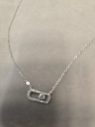 Colgante Acero con Circonitas