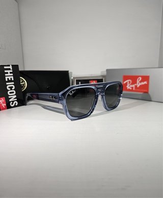 Occhiali Ray-Ban Corrigan Blu Trasparenti