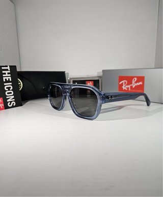 Occhiali Ray-Ban Corrigan Blu Trasparenti