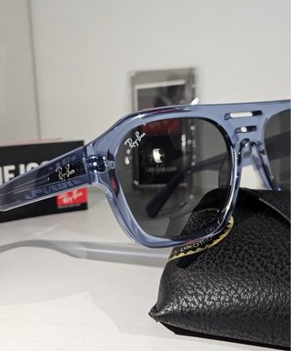 Occhiali Ray-Ban Corrigan Blu Trasparenti