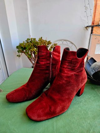 BOTINES ANTE GRANATE