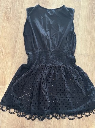 Vestido negro encaje Giacomo Cinque