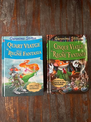 Llibres Geronimo Stilton