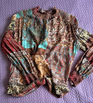 Blusa Desigual Estampada Multicolor