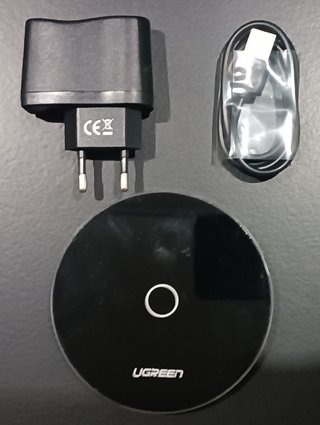Cargador Inalámbrico Qi UGREEN iPhone Android