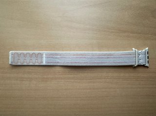 Apple X Nike 40mm. Starlight/Pink Sport Loop