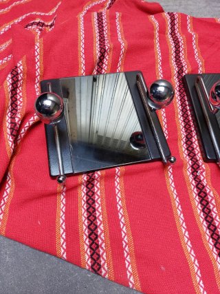 Set 3 Appendiabiti Vintage Anni '70 Specchio