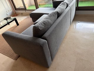 Sofá IKEA VIMLE gris chaise longue + almacen