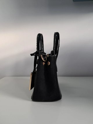 Bolso de mano River Island negro