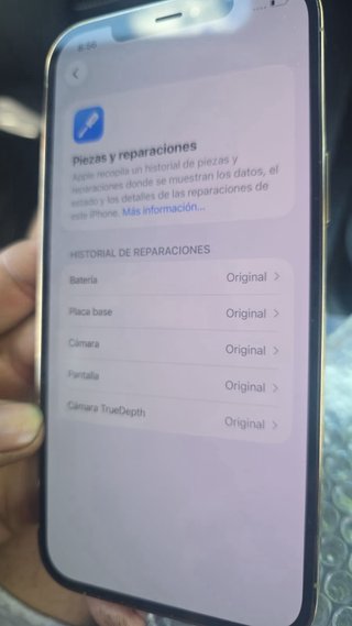 iPhone 12 Pro Max Plata Reacondicionado