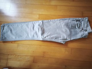 Pantaloni corti beige