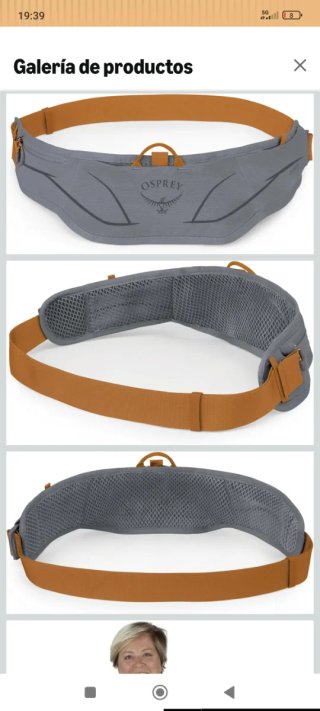 Riñonera Osprey Duro Unisex Hidratación