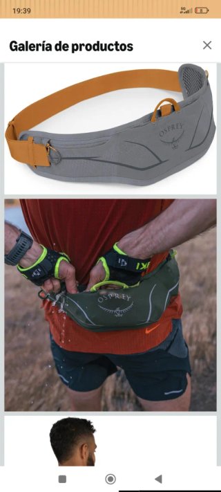 Riñonera Osprey Duro Unisex Hidratación
