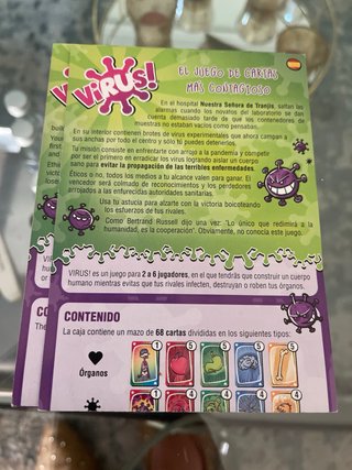 Juego de mesa Virus!