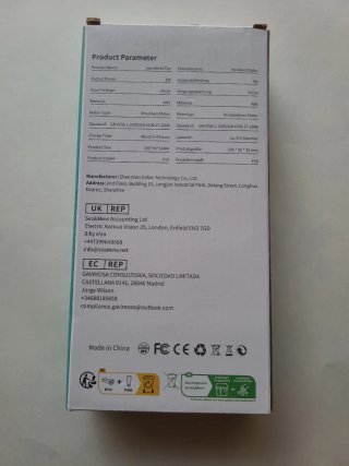 Ventilador Timiyou Plegable Portátil