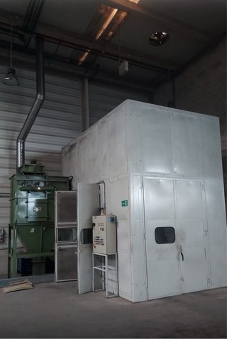 Maquinaria industrial casi nueva