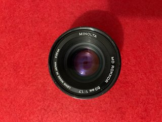 Minolta MD ROKKOR 50mm F1.7 Para camaras de 35mm