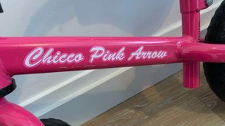 Bicicleta sin pedales Chicco Pink Arrow