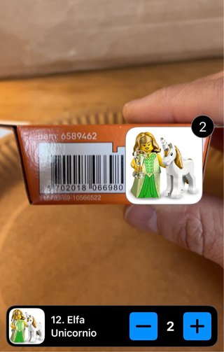 Lego 71052 Serie 29 Elfa Unicornio SELLADO
