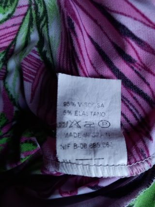 Vestito vintage corto senza maniche