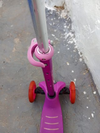 Patinete infantil 3 ruedas rosa