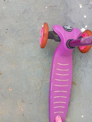 Patinete infantil 3 ruedas rosa