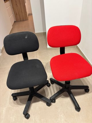 2 Sillas de Oficina Giratorias