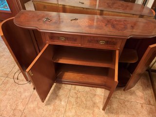 Mueble de entrada de madera