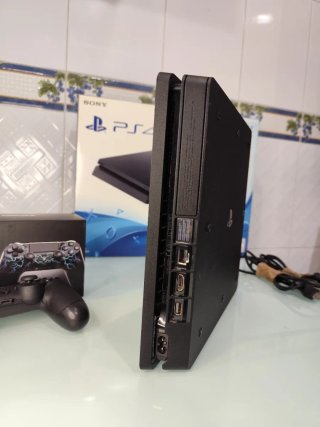 Ps4 Slim 500gb Negra + Mando Extra