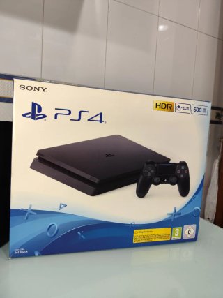 Ps4 Slim 500gb Negra + Mando Extra
