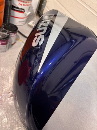 Depósito Gasolina Suzuki Hayabusa 2005 Gen 1 Azul