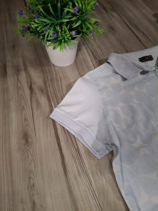 Polo Fred Perry Azul Floral Talla M