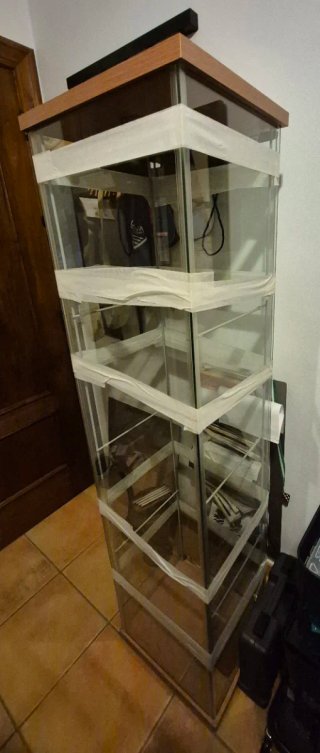 Vitrina de cristal Ikea