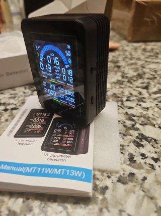 Medidor Calidad Aire Tuy AQI PM2.5 CO2