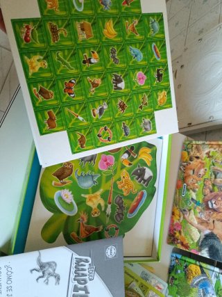 Libros y juegos educativos de animales+5 años