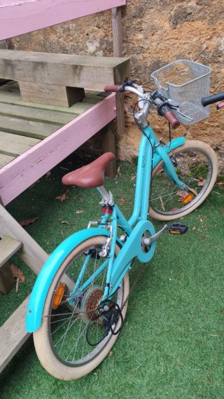 Bicicleta infantil 20 azul