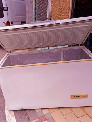 Congelador blanco horizontal
