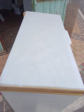 Congelador blanco horizontal
