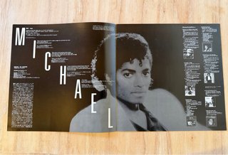 Michael Jackson Thriller LP Japón 1st press OBI