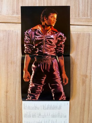 Michael Jackson Thriller LP Japón 1st press OBI