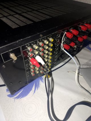 Amplificador Yamaha DSP-A2070 Negro