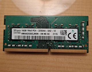 SK hynix 16GB DDR4 3200MHz PC4-3200AA Laptop RAM