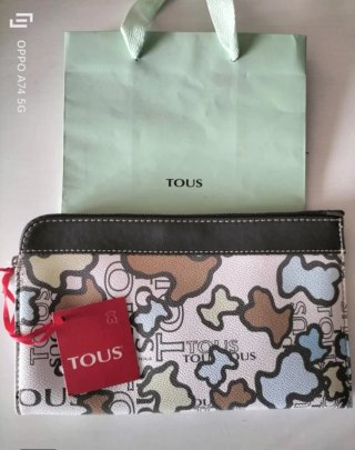 SÓLO HOY OFERTA BOLSO TOUS  DE MANO  MULTICOLOR