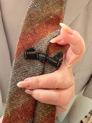 Corbata de lana
