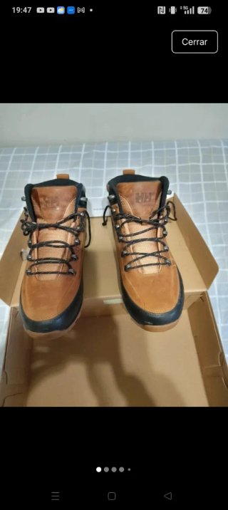 Botas H/h talla 44 que equivale a 43/5