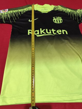 Camiseta FC Barcelona Niño Nike Negra y Amarilla
