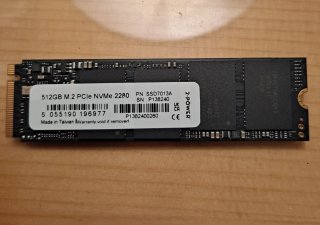 SSD 512GB M.2 PCIe NVMe 2280