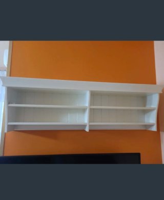 Estantería pared Ikea serie LIATORP blanca madera